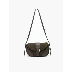 NEW JEN & CO. women's duffy crossbody bag in olive